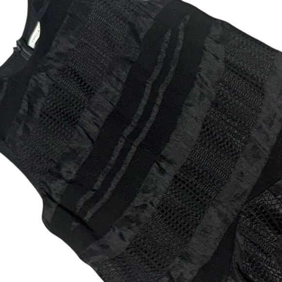 CAMILLA AND MARC women’s black Dallas baby doll Mini fit & flare mini dress sz 4 - Picture 3 of 7